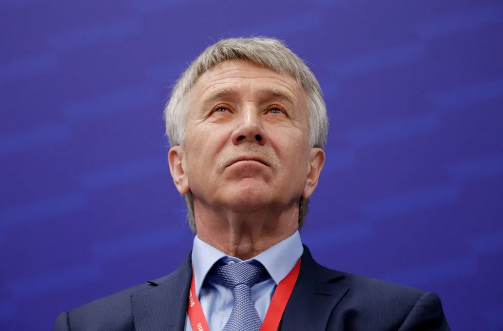 Looking ahead: Novatek executive chairman Leonid Mikhelson.