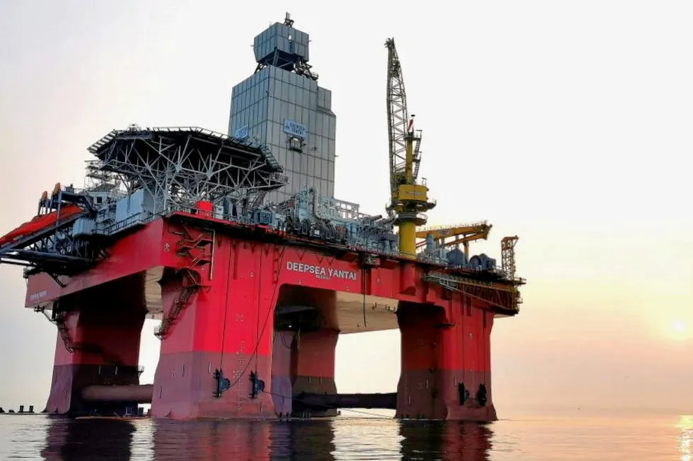 Rig of choice: Deepsea Yantai