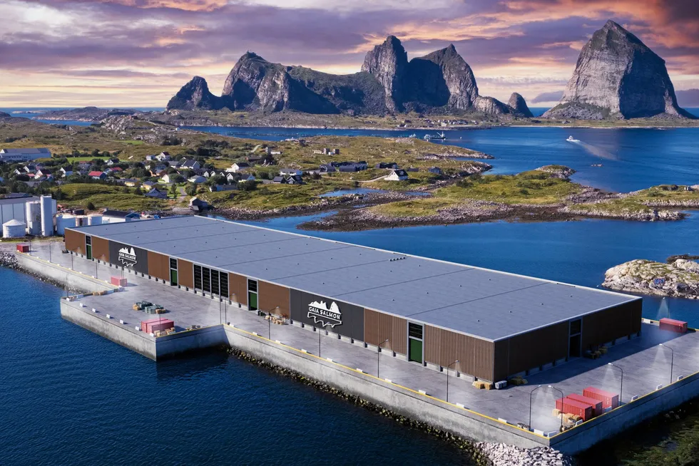 A large smolt facility has now been built at Galtneset.
