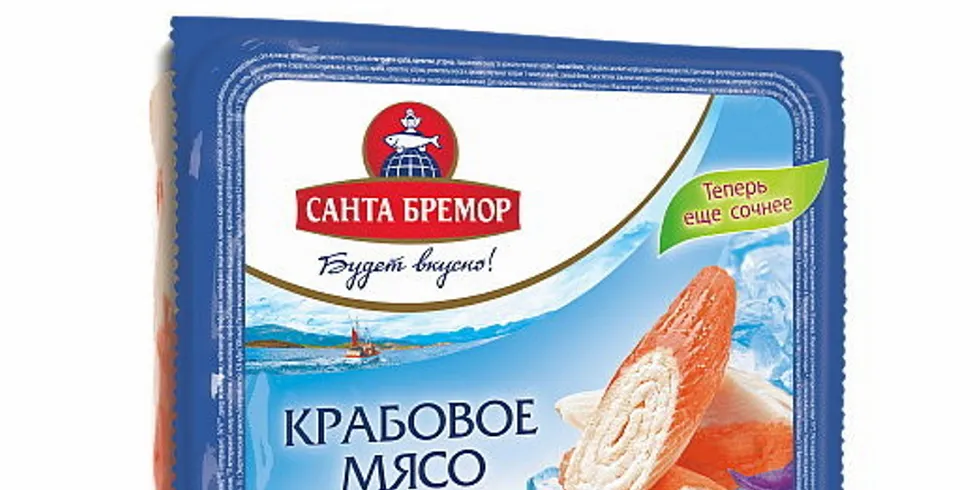 Santa Bremor is shifting surimi production to Russia.