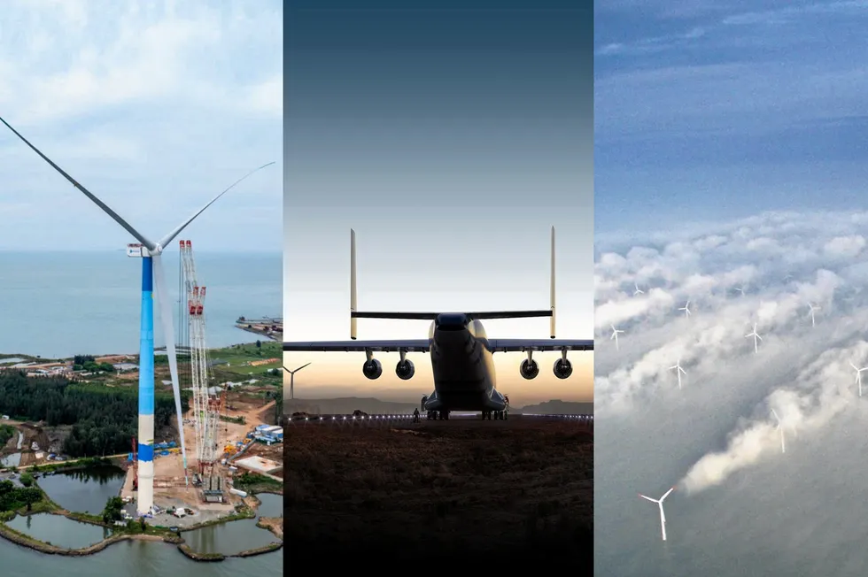 Mingyang's record-breaking 20MW wind turbine prototype, a start-up's plan to build the biggest-ever aircraft to fly huge turbine blades by air and concerns over the impact of wind wakes on offshore wind farms were the subject of some of Recharge's best read stories in 2024.