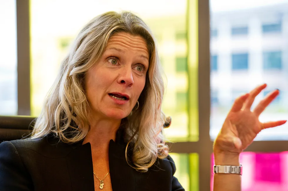 Shearwater GeoServices chief executive Irene Waage Basili