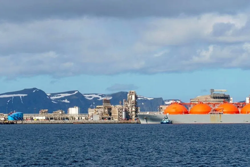 Equinor's Hammerfest LNG project in Norway.