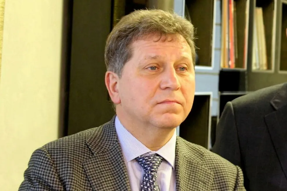 Moving up: Russia's Lukoil oil producer executive board chairman Vadim Vorobyov.