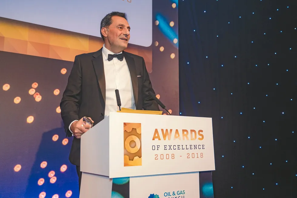 Mathios Rigas, chief executive of Energean.