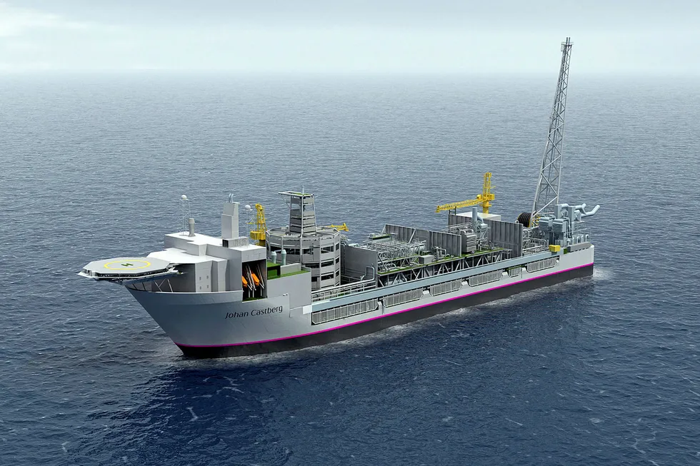 The prize: the Johan Castberg FPSO