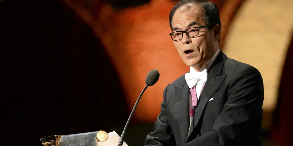 The Nobel Physics laureate 2014 Shuji Nakamura of the California University, Santa Barbara.