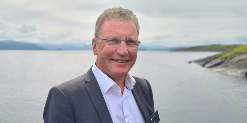 Grieg Seafood CEO Andreas Kvame.