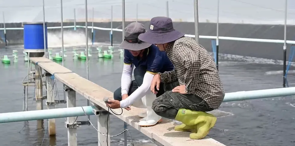 CP's water in its aquaculture operations is filtered by an ultra filtration system from external sources and treated water then circulated back for use within the shrimp farms.