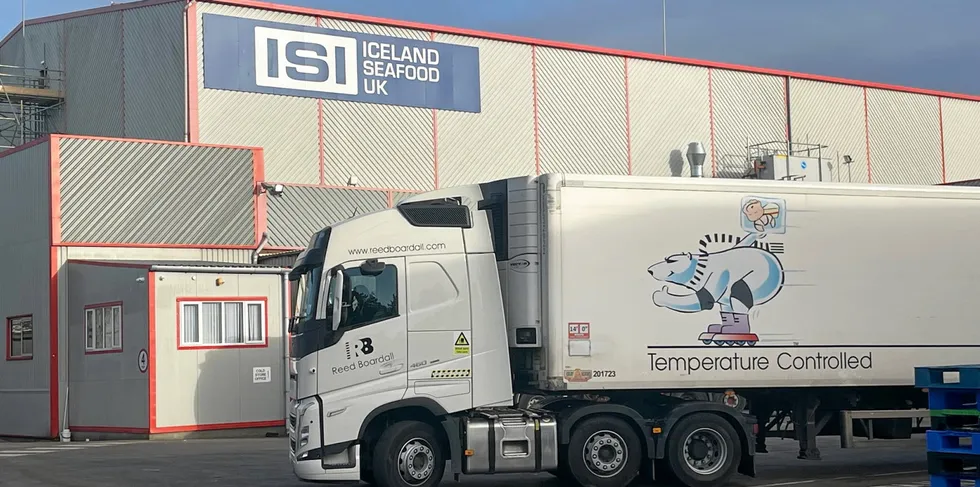 Iceland Seafood International in Grimsby. The company was recently snapped up by Danish processing giant Espersen.