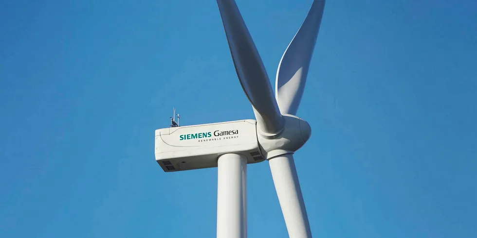 Transport: Siemens Gamesa turbines