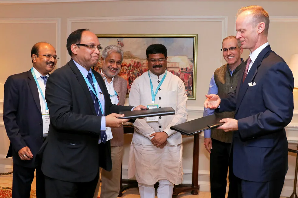 ONGC and ExxonMobil have signed a memorandum of understanding which will see the pair work together in India