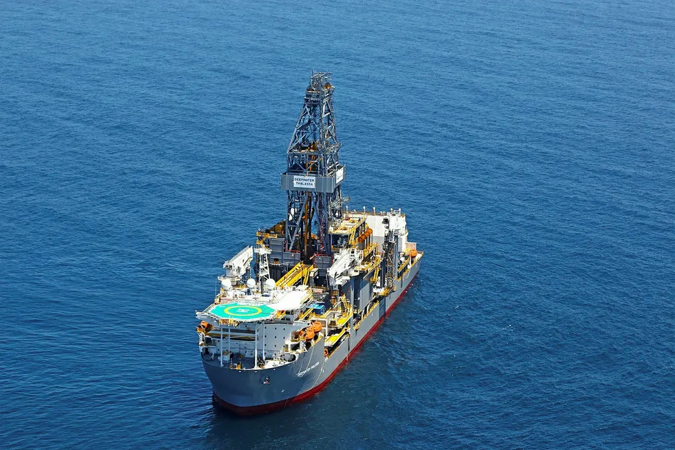 Pay day: Transocean drillship Deepwater Thalassa