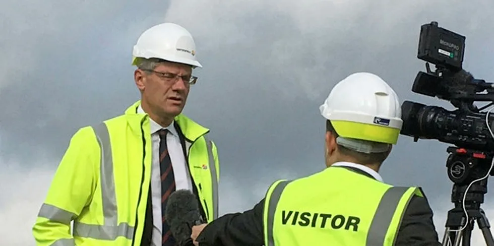 Vattenfall CEO Magnus Hall