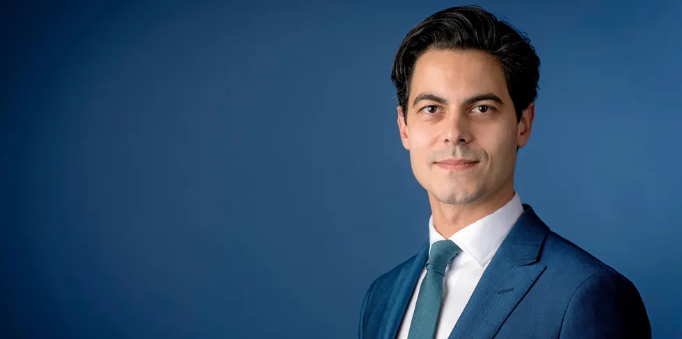 Outgoing Dutch climate and energy minister Rob Jetten.