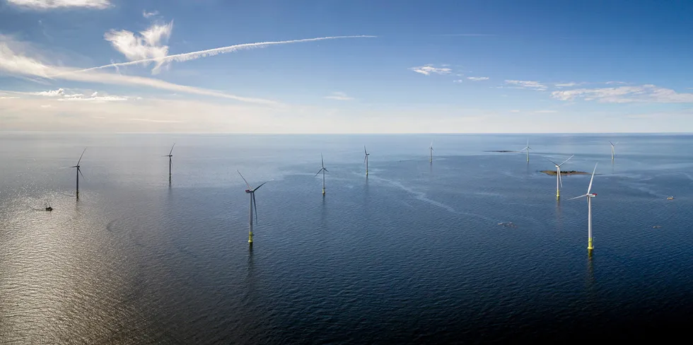 Tahkoluoto wind farm off western Finland