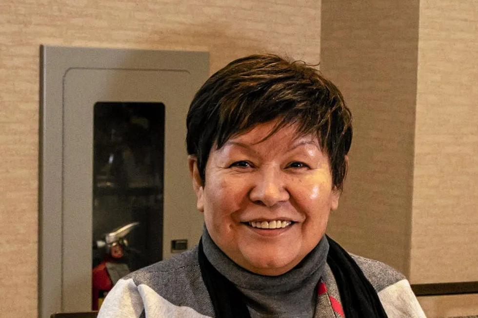 Project boost: Nisga'a Nation President Eva Clayton