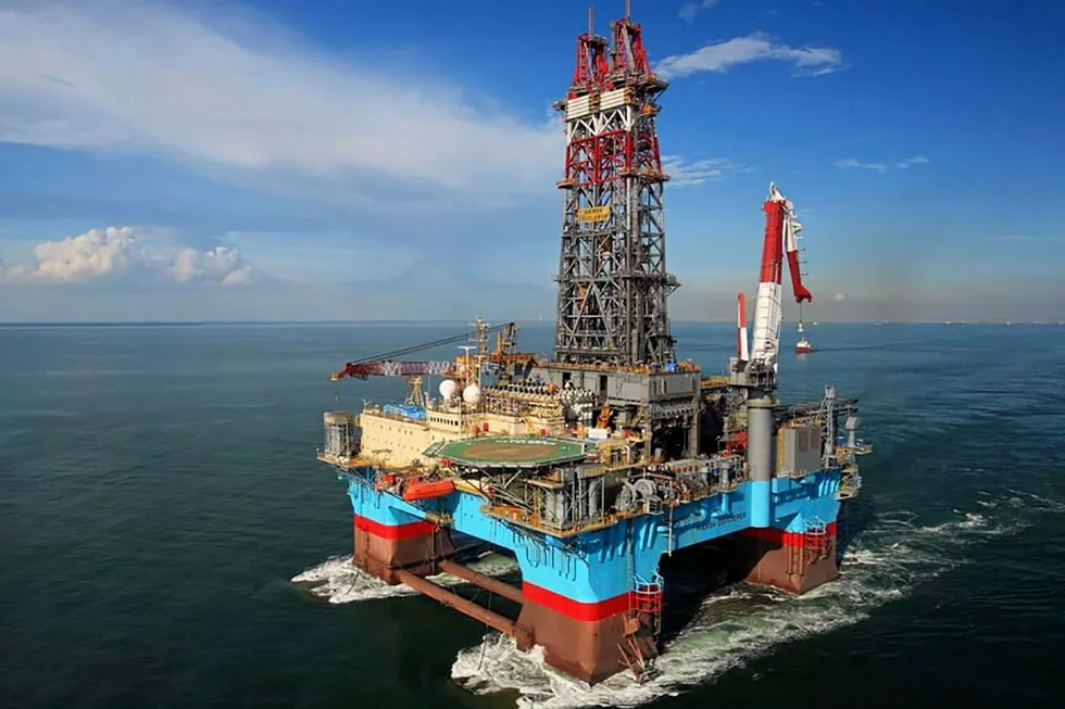 Asset: the semi-submersible Maersk Developer