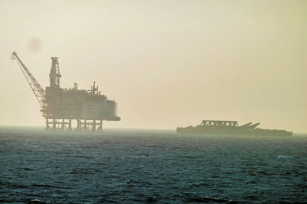 On location: the Shwe platform off Myanmar