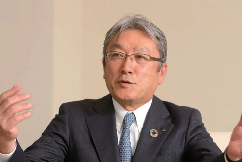 Masaru Ikemi, CEO of Maruha Nichiro.