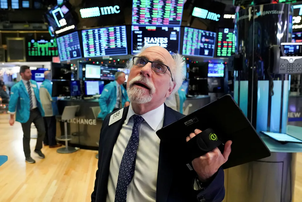 Oil price: Brent ended the session down 8 cents at $40.95 a barrel