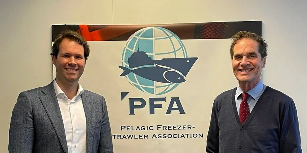 Gerard van Balsfoort (right), was the PFA’s president since 2006. He will be replaced by Tim Heddema.