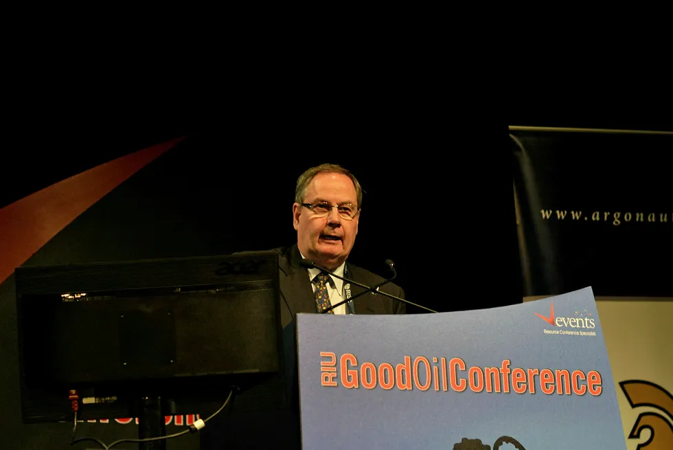 More red ink: AWE chief executive David Biggs