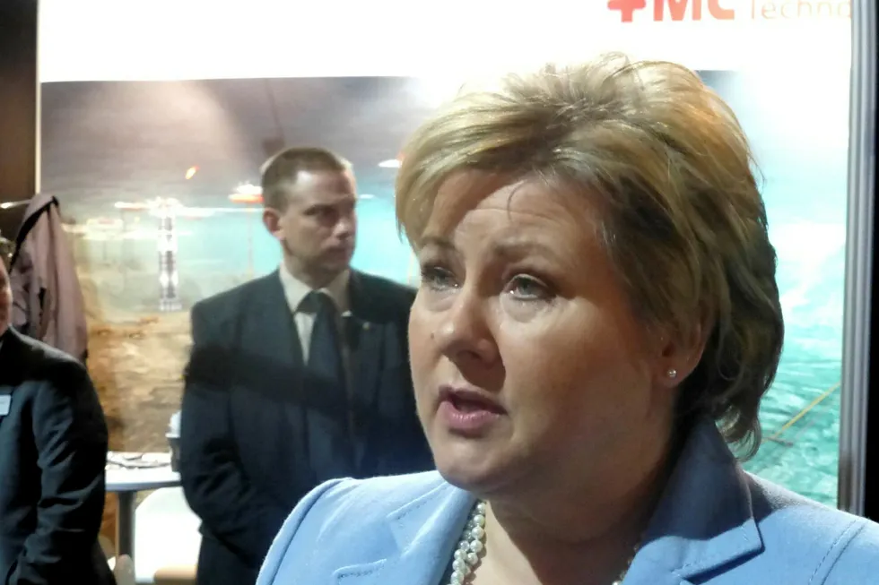 No changes to framework needed: Norwegian Prime Minister Erna Solberg