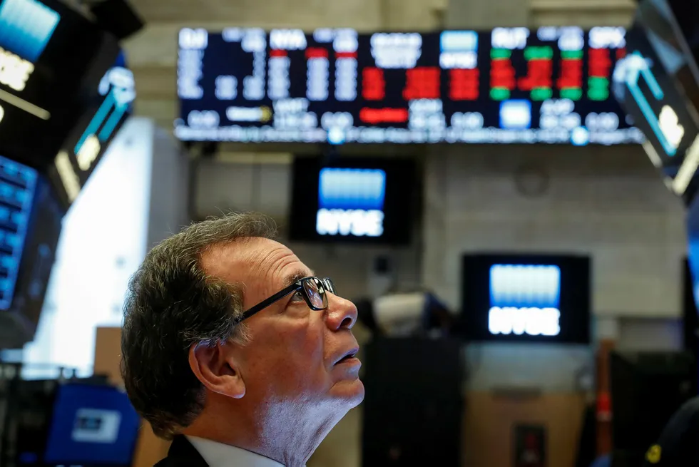 Oil price: Benchmark Brent crude was settled at $34.65 a barrel, down 16 cents or 0.5%