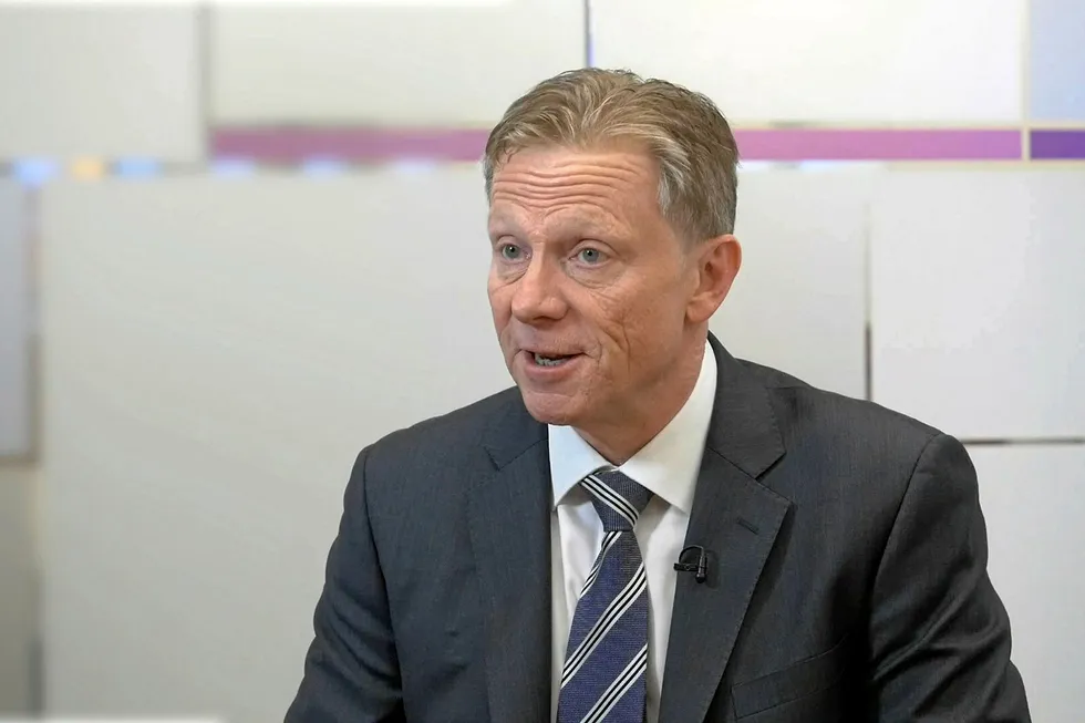 In a good position: Serica Energy chief executive Mitch Flegg