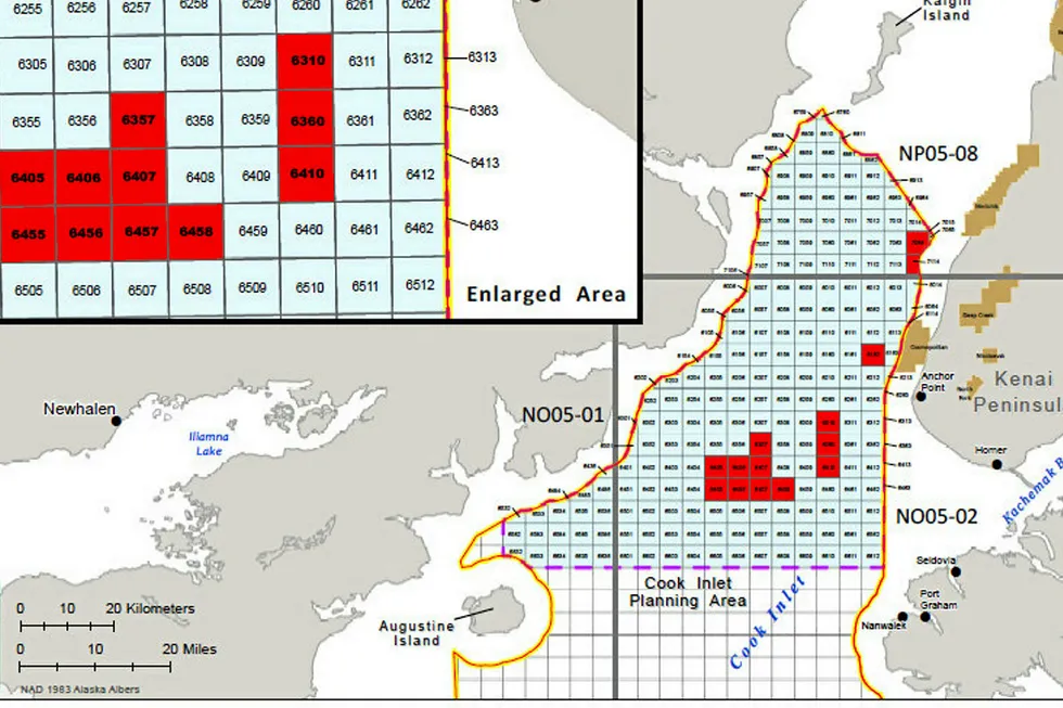 Cook inlet: Hilcorp takes home 14 new blocks