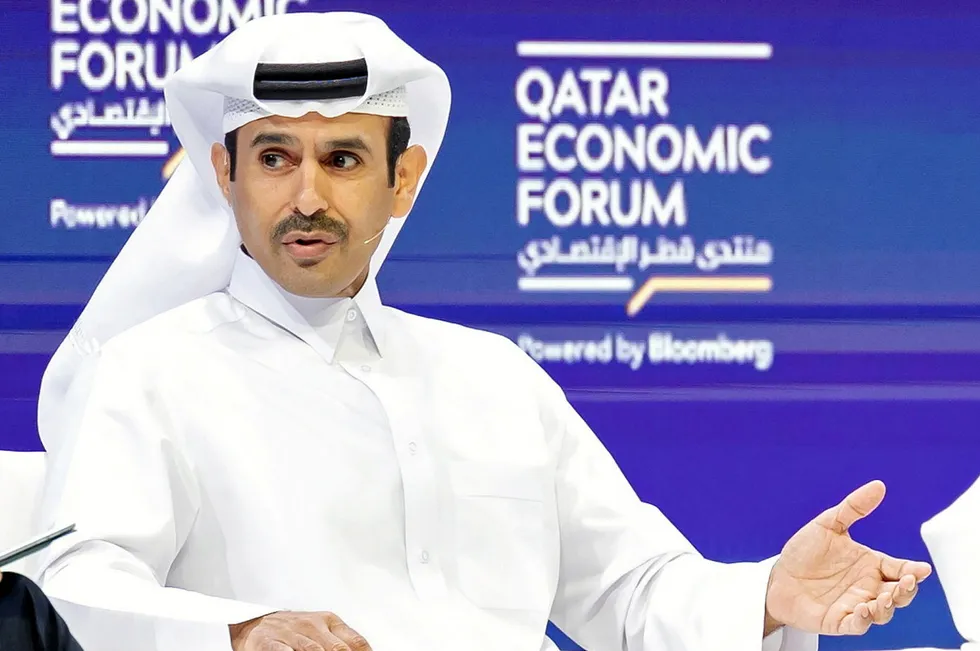QatarEnergy chief executive Saad Sherida Al Kaabi