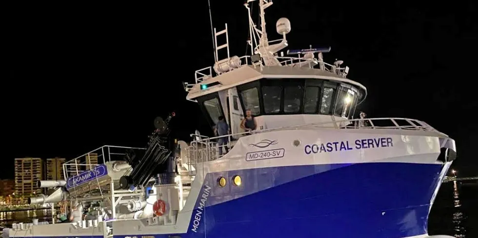 Grieg has entered into a three-year contract with Njord Marine Service Ltd. for the service of the Coastal Server.