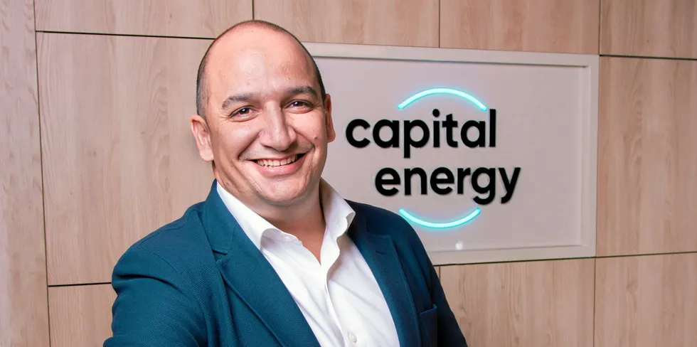 Juan Jose Sanchez, Capital Energy CEO.