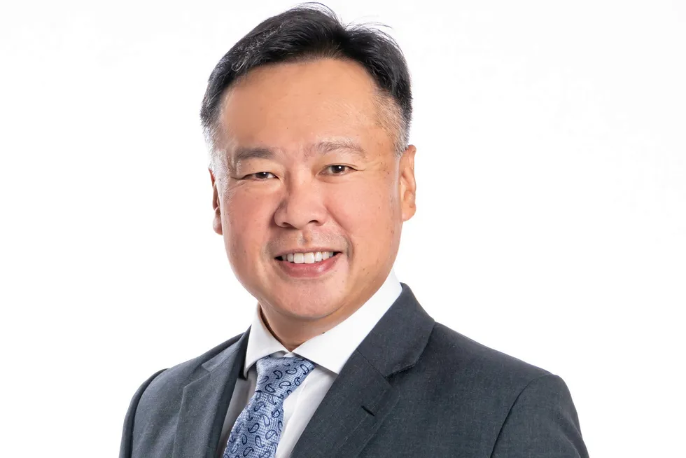 Seatrium chief executive, Chris Ong.