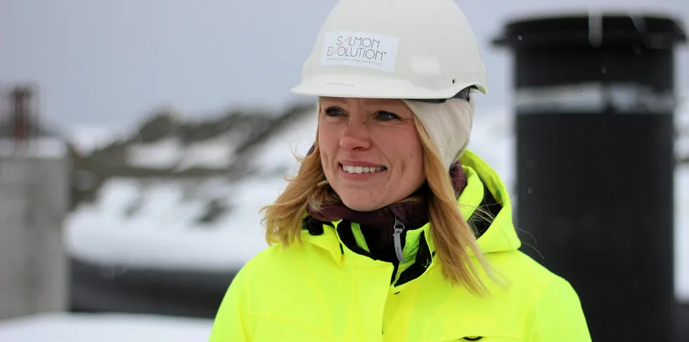 Kamilla Mordal Holo, Salmon Evolution project director.