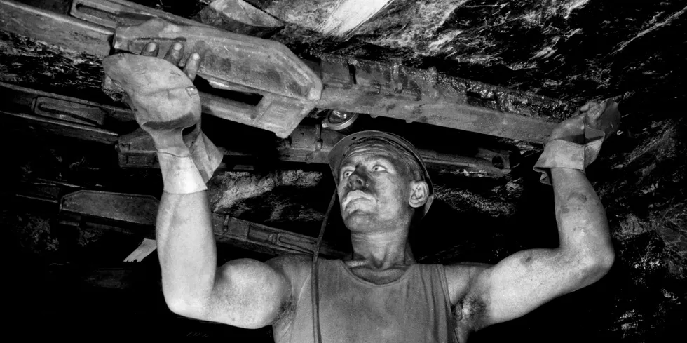 coal miner in the Netherlands.