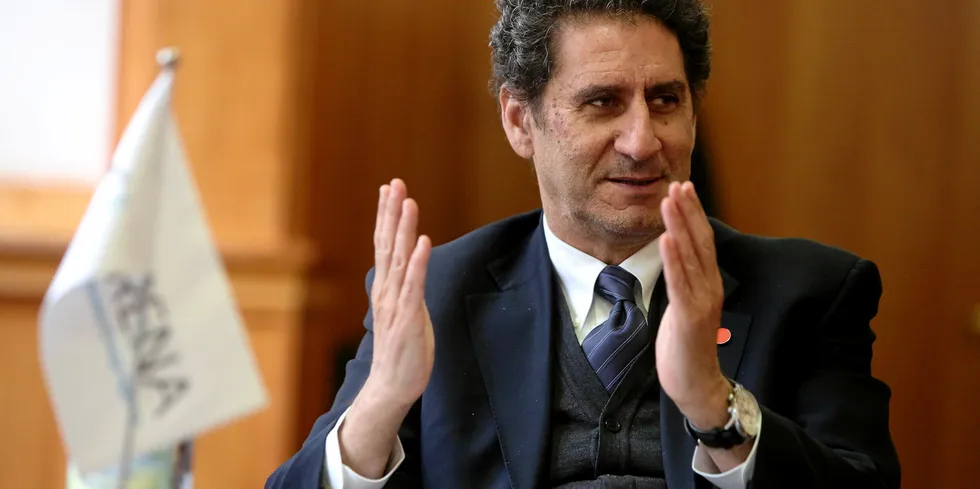 Irena director-general Francesco La Camera