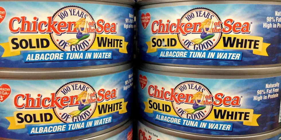 Chicken of the Sea canned tuna. The company's price-fixing settlements in the US took a bigger toll than expected on the second quarter.