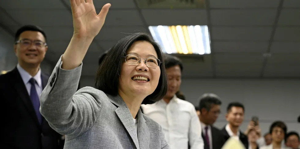 The reelection of Taiwan's President Tsai Ing-wen was good news for offshore wind.