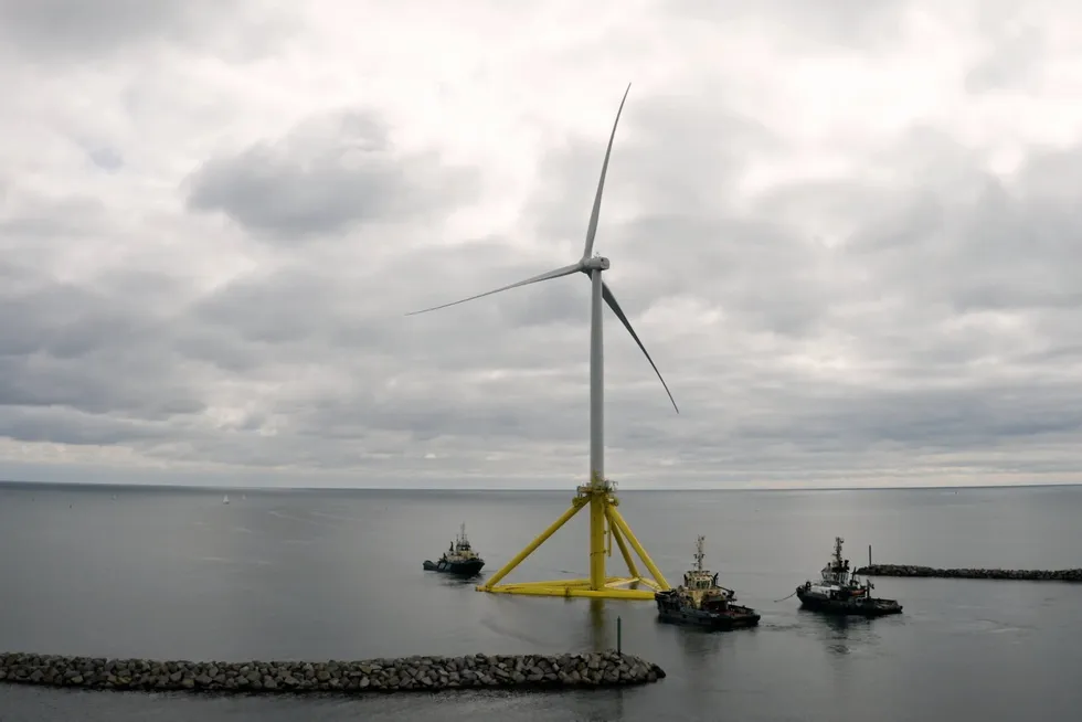 Stiesdal has already deployed the TetraSpar, pictured - and wants to bring more partners on board for its TetraSub