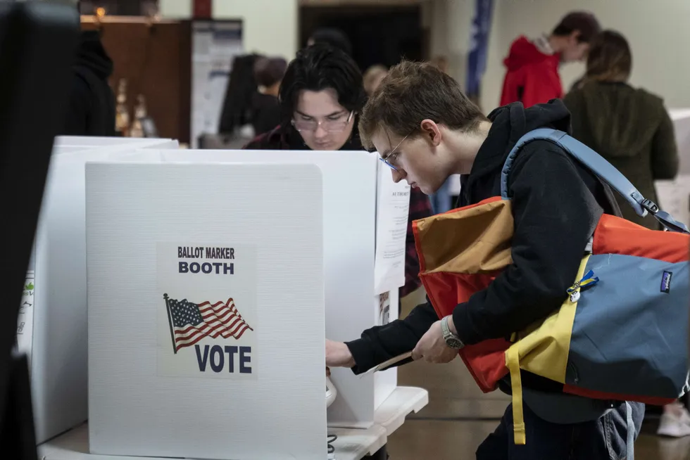Midterm: voting took place on Tuesday 8 November.