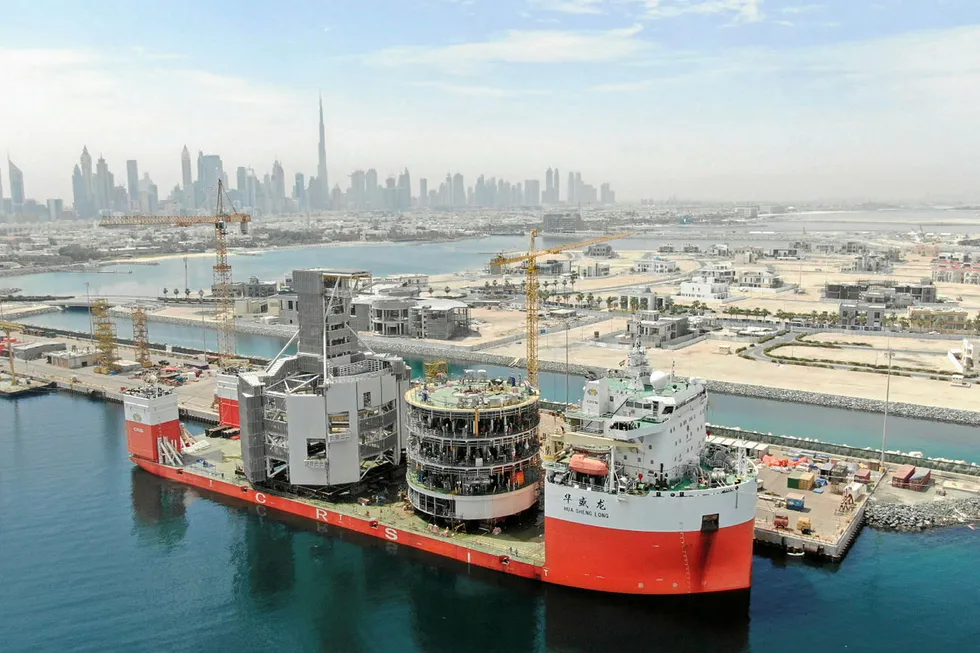 Project issues: default Turret module for the Johan Castberg FPSO loading out at Drydocks World Dubai