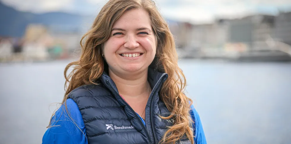 Catrine Smoras has been working as a fish health specialist in the technical department at Benchmark Animal Health since 2021.