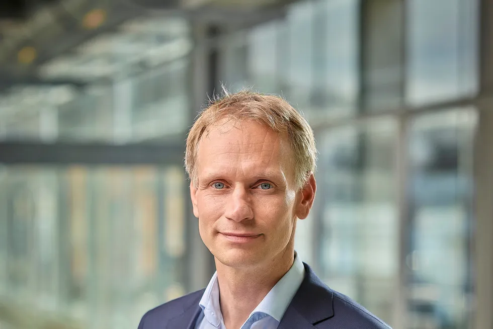 Survey work: Fugro chief executive Mark Heine.