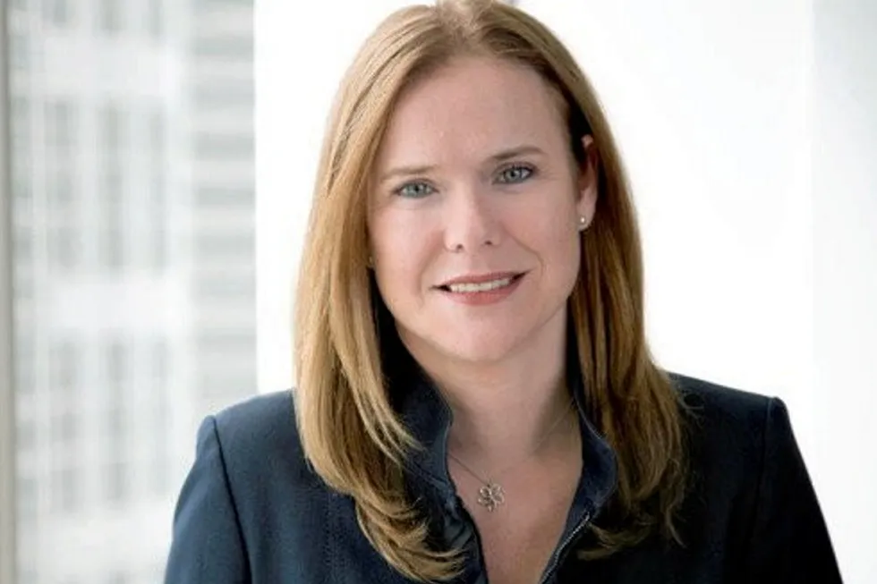 OMV Petrom chief executive Christina Verchere.