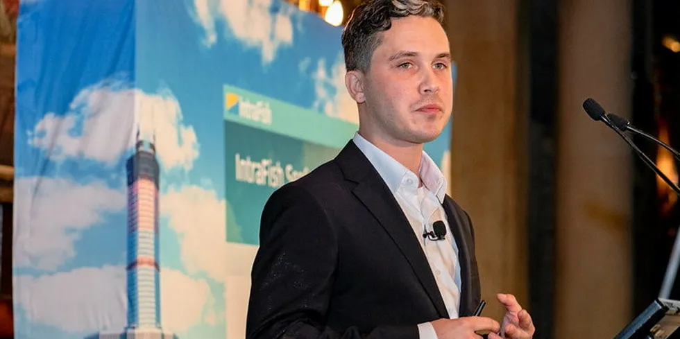 Matthew Zimola, co-founder of ReelData. The AI land-based aquaculture technology group just raised an additional $8 million from Buoyant Ventures and Walton-backed S2G Ventures, among others.