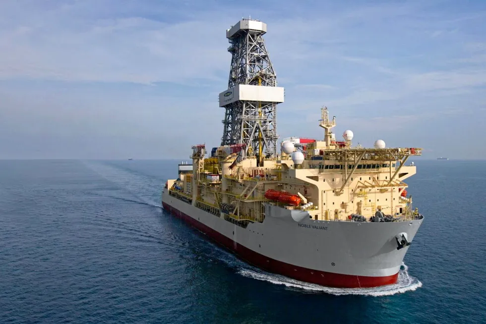 Contract: the Noble Valiant drillship.