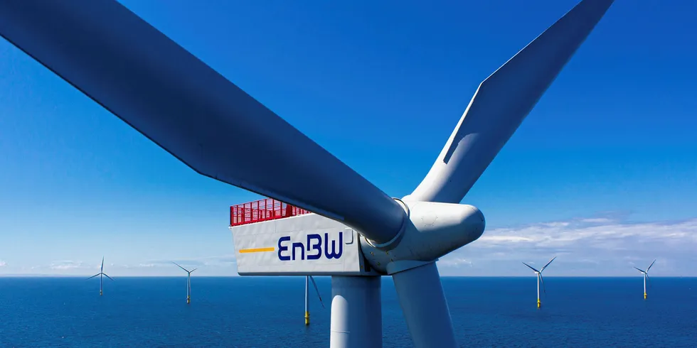 EnBW’s 288MW Baltic 2 wind farm.