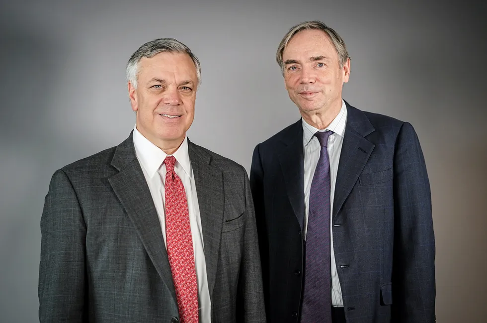 Payouts: Neptune chief executive Jim House and executive chairman Sam Laidlaw